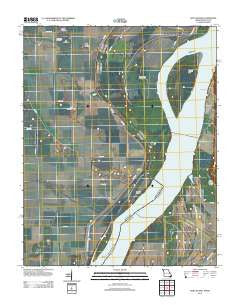 Wolf Island Missouri Historical topographic map, 1:24000 scale, 7.5 X 7.5 Minute, Year 2012