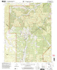 Womack Missouri Historical topographic map, 1:24000 scale, 7.5 X 7.5 Minute, Year 2000
