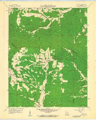Womack Missouri Historical topographic map, 1:24000 scale, 7.5 X 7.5 Minute, Year 1959