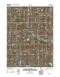 Wood Missouri Historical topographic map, 1:24000 scale, 7.5 X 7.5 Minute, Year 2012