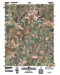 Worland Missouri Historical topographic map, 1:24000 scale, 7.5 X 7.5 Minute, Year 2009