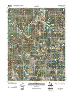 Worland Missouri Historical topographic map, 1:24000 scale, 7.5 X 7.5 Minute, Year 2011