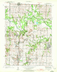 Worland Missouri Historical topographic map, 1:24000 scale, 7.5 X 7.5 Minute, Year 1938