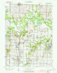 Worland Missouri Historical topographic map, 1:24000 scale, 7.5 X 7.5 Minute, Year 1938