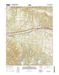 Wright City Missouri Current topographic map, 1:24000 scale, 7.5 X 7.5 Minute, Year 2015