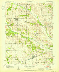 Wyaconda Missouri Historical topographic map, 1:24000 scale, 7.5 X 7.5 Minute, Year 1951