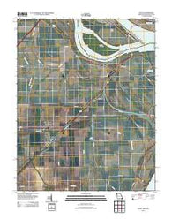 Wyatt Missouri Historical topographic map, 1:24000 scale, 7.5 X 7.5 Minute, Year 2012