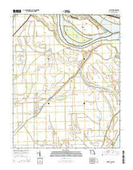 Wyatt Missouri Current topographic map, 1:24000 scale, 7.5 X 7.5 Minute, Year 2015