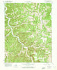 Yancy Mills Missouri Historical topographic map, 1:24000 scale, 7.5 X 7.5 Minute, Year 1950