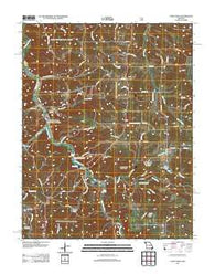 Yancy Mills Missouri Historical topographic map, 1:24000 scale, 7.5 X 7.5 Minute, Year 2011