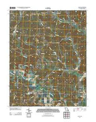 Zalma Missouri Historical topographic map, 1:24000 scale, 7.5 X 7.5 Minute, Year 2011