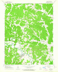 Zalma Missouri Historical topographic map, 1:24000 scale, 7.5 X 7.5 Minute, Year 1963