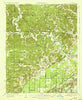 Zalma Missouri Historical topographic map, 1:62500 scale, 15 X 15 Minute, Year 1935
