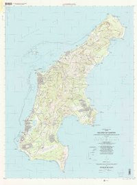 Island Of Saipan Northern Mariana Islands Historical topographic map, 1:25000 scale, 7.5 X 7.5 Minute, Year 1999