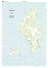 Island Of Tinian Northern Mariana Islands Historical topographic map, 1:25000 scale, 7.5 X 7.5 Minute, Year 1999