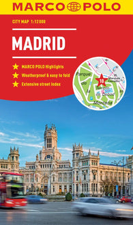 Buy map Madrid City Map