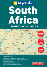 Buy map South Africa road atlas