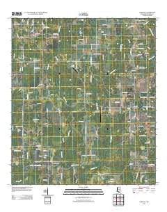 Agricola Mississippi Historical topographic map, 1:24000 scale, 7.5 X 7.5 Minute, Year 2012