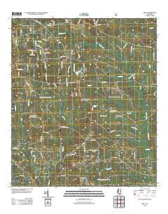 Airey Mississippi Historical topographic map, 1:24000 scale, 7.5 X 7.5 Minute, Year 2012