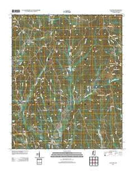 Altitude Mississippi Historical topographic map, 1:24000 scale, 7.5 X 7.5 Minute, Year 2012