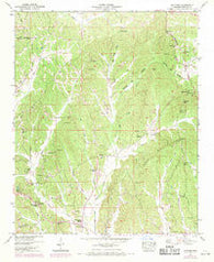 Altitude Mississippi Historical topographic map, 1:24000 scale, 7.5 X 7.5 Minute, Year 1950