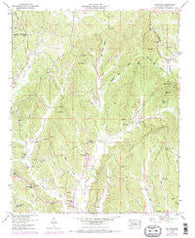 Altitude Mississippi Historical topographic map, 1:24000 scale, 7.5 X 7.5 Minute, Year 1950