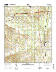 Artesia Mississippi Current topographic map, 1:24000 scale, 7.5 X 7.5 Minute, Year 2015