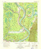 Artonish Mississippi Historical topographic map, 1:62500 scale, 15 X 15 Minute, Year 1967