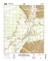 Asa Mississippi Current topographic map, 1:24000 scale, 7.5 X 7.5 Minute, Year 2015