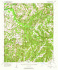 Ashland Mississippi Historical topographic map, 1:62500 scale, 15 X 15 Minute, Year 1950