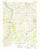 Auter Mississippi Historical topographic map, 1:62500 scale, 15 X 15 Minute, Year 1967