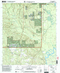 Avent Mississippi Historical topographic map, 1:24000 scale, 7.5 X 7.5 Minute, Year 2000