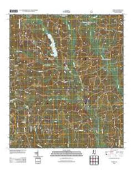 Avera Mississippi Historical topographic map, 1:24000 scale, 7.5 X 7.5 Minute, Year 2012