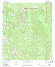 Avera Mississippi Historical topographic map, 1:24000 scale, 7.5 X 7.5 Minute, Year 1964