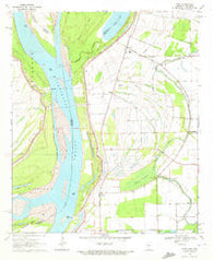 Avon Mississippi Historical topographic map, 1:24000 scale, 7.5 X 7.5 Minute, Year 1970