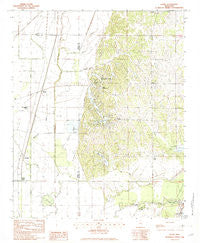 Banks Mississippi Historical topographic map, 1:24000 scale, 7.5 X 7.5 Minute, Year 1982