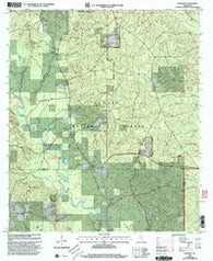 Barbara Mississippi Historical topographic map, 1:24000 scale, 7.5 X 7.5 Minute, Year 2000