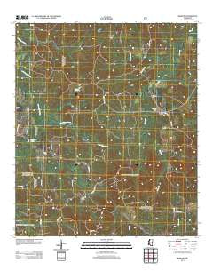 Barlow Mississippi Historical topographic map, 1:24000 scale, 7.5 X 7.5 Minute, Year 2012