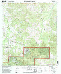 Barlow Mississippi Historical topographic map, 1:24000 scale, 7.5 X 7.5 Minute, Year 2000