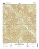 Bassfield Mississippi Current topographic map, 1:24000 scale, 7.5 X 7.5 Minute, Year 2015