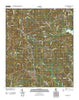 Baxterville Mississippi Historical topographic map, 1:24000 scale, 7.5 X 7.5 Minute, Year 2012