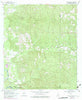 Baxterville SW Mississippi Historical topographic map, 1:24000 scale, 7.5 X 7.5 Minute, Year 1969