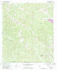 Baxterville Mississippi Historical topographic map, 1:24000 scale, 7.5 X 7.5 Minute, Year 1969