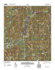 Baxterville NE Mississippi Historical topographic map, 1:24000 scale, 7.5 X 7.5 Minute, Year 2012