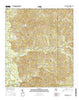 Baxterville SW Mississippi Current topographic map, 1:24000 scale, 7.5 X 7.5 Minute, Year 2015