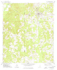 Bay Springs Mississippi Historical topographic map, 1:24000 scale, 7.5 X 7.5 Minute, Year 1974