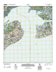 Bay Saint Louis Mississippi Historical topographic map, 1:24000 scale, 7.5 X 7.5 Minute, Year 2012