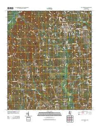 Bay Springs Mississippi Historical topographic map, 1:24000 scale, 7.5 X 7.5 Minute, Year 2012
