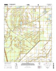 Bayland Mississippi Current topographic map, 1:24000 scale, 7.5 X 7.5 Minute, Year 2015