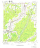Bayland Mississippi Historical topographic map, 1:62500 scale, 15 X 15 Minute, Year 1961